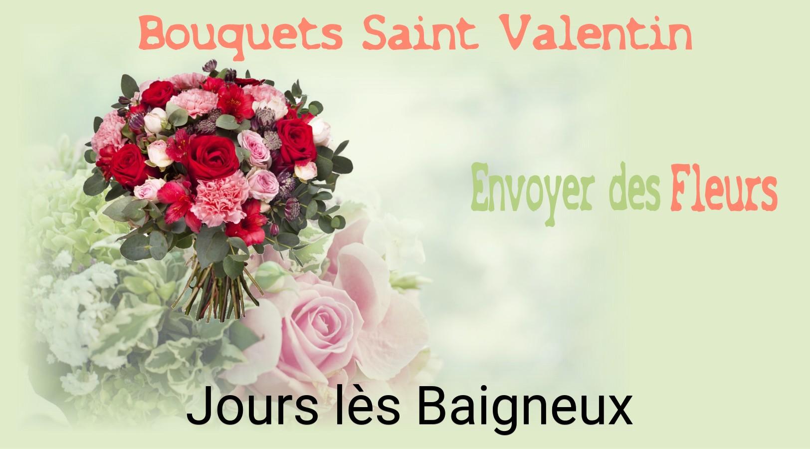 Roses de Saint-Valentin livrées à Jours-lès-Baigneux